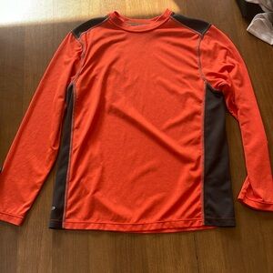 Long sleeve kids XL sporty Dri-Star comfortable long sleeve back to school shirt